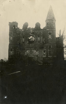 Eglise Notre-Dame-de-Lorette de Tilloloy (Sommegebiet), ca, 1917